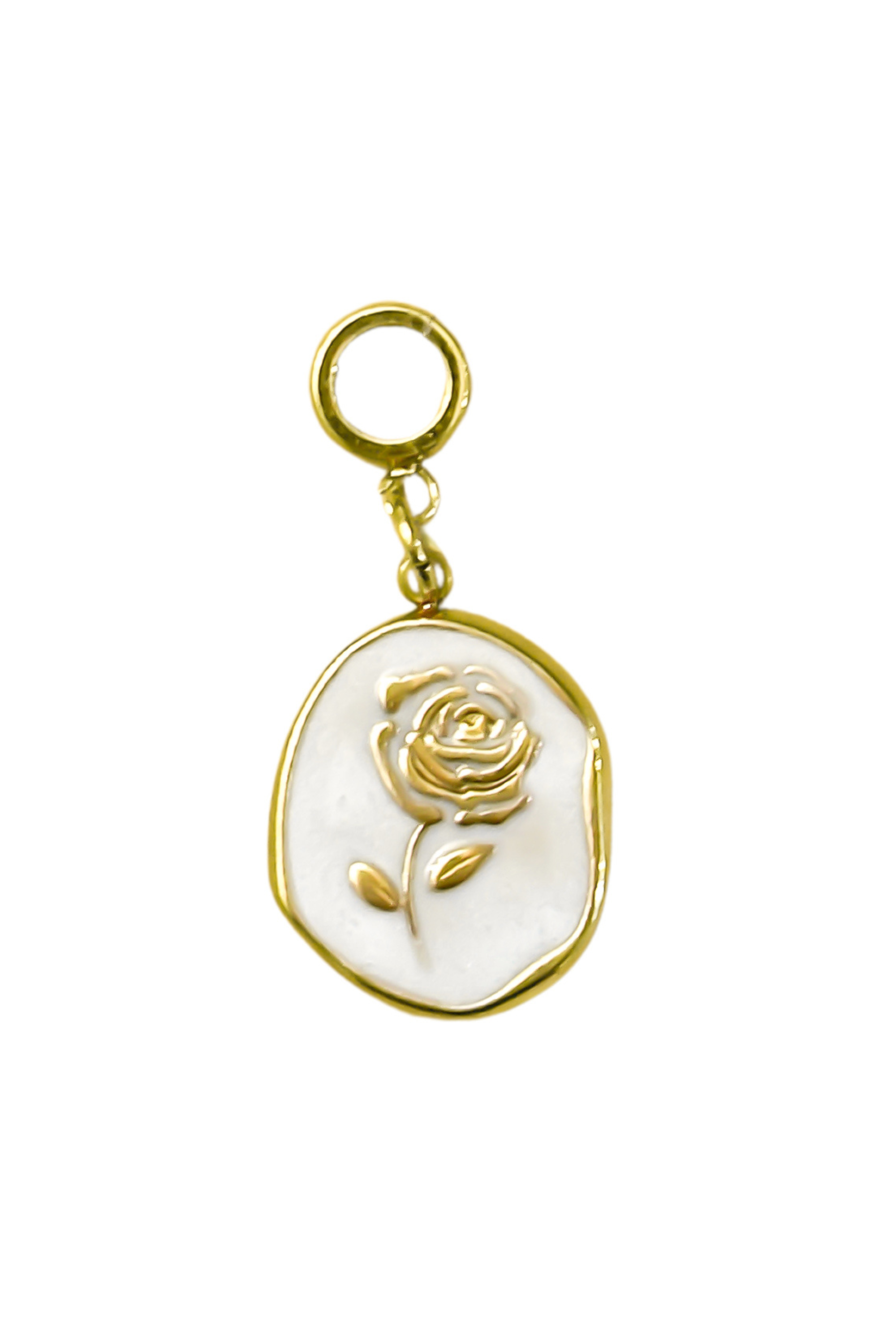 Charm - Vintage Rose Pendant - 4 Colors