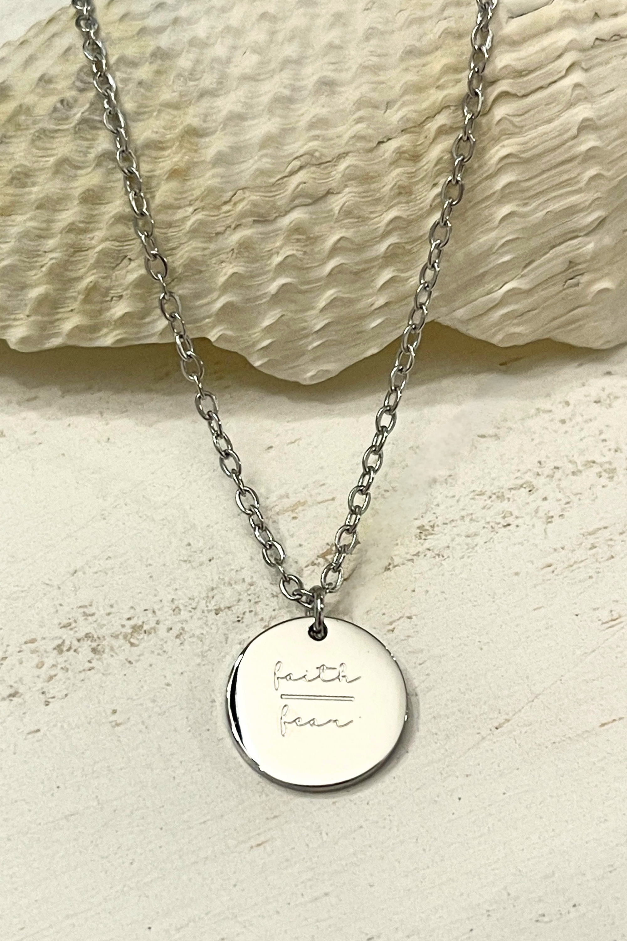 Faith/Fear Necklace