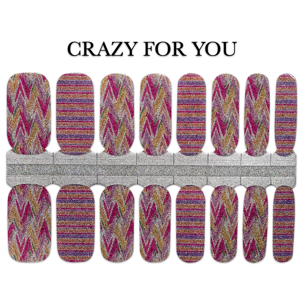 Nail Wrap - Crazy For You