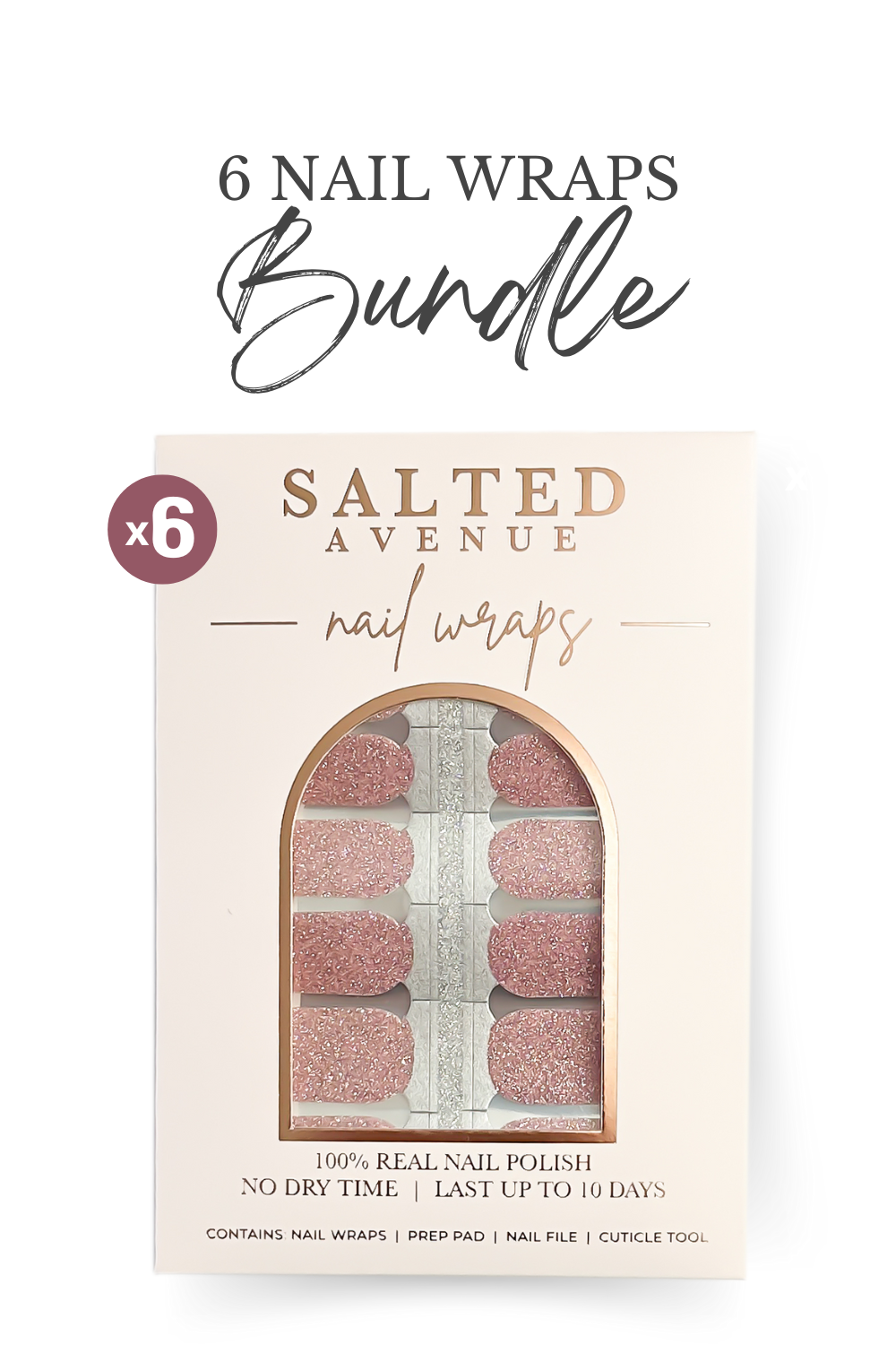 6 Nail Wraps Bundle