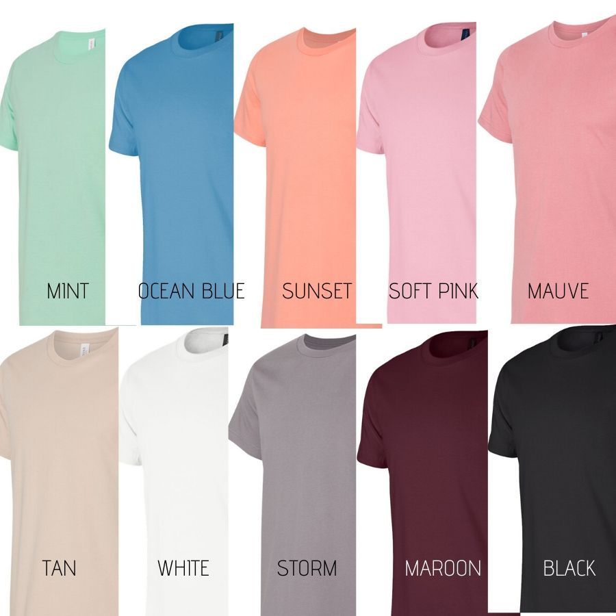 The Everyday Tee - Many Colors - All Sales Final
