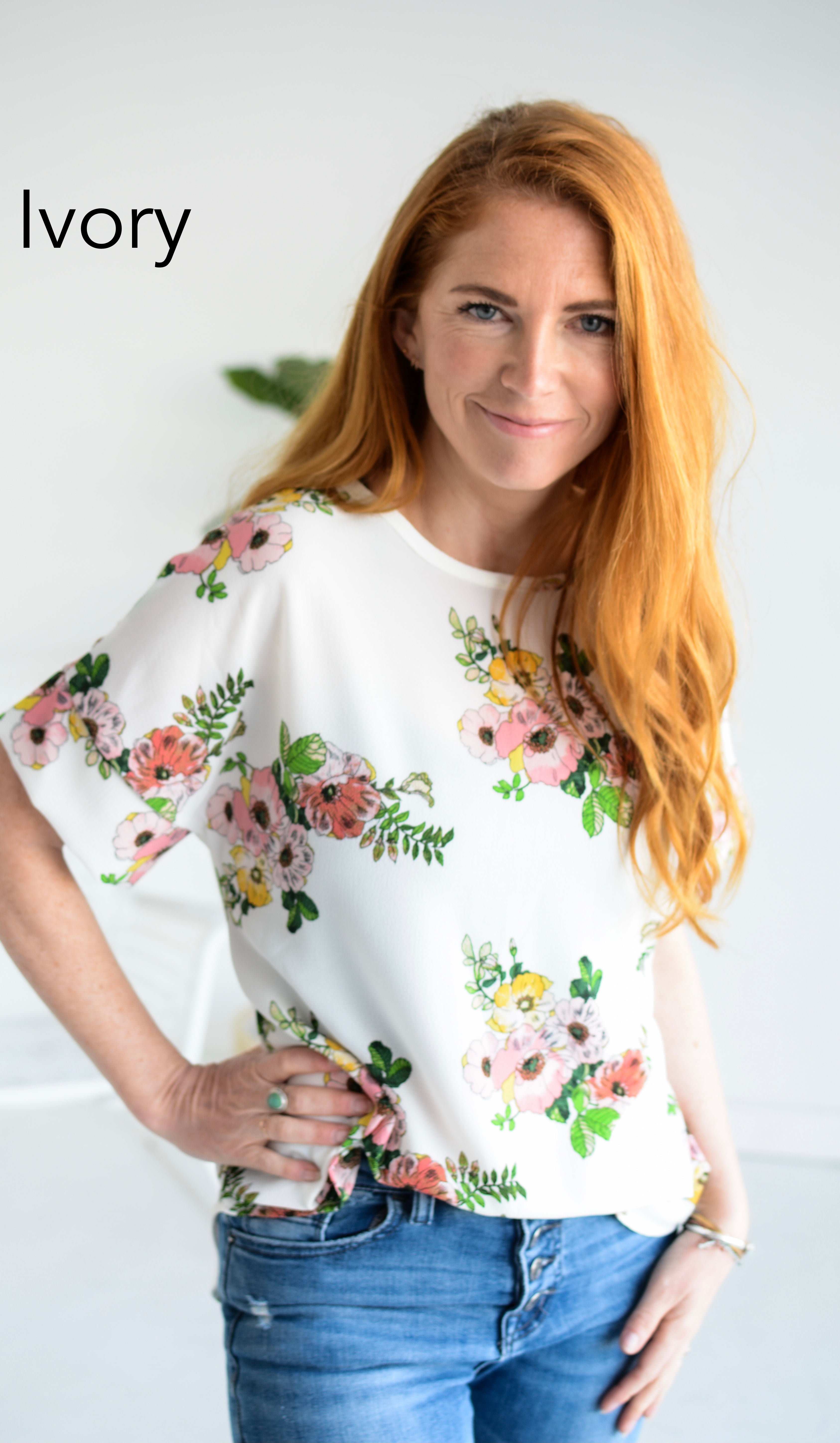 Spring Floral Tops - All Sales Final