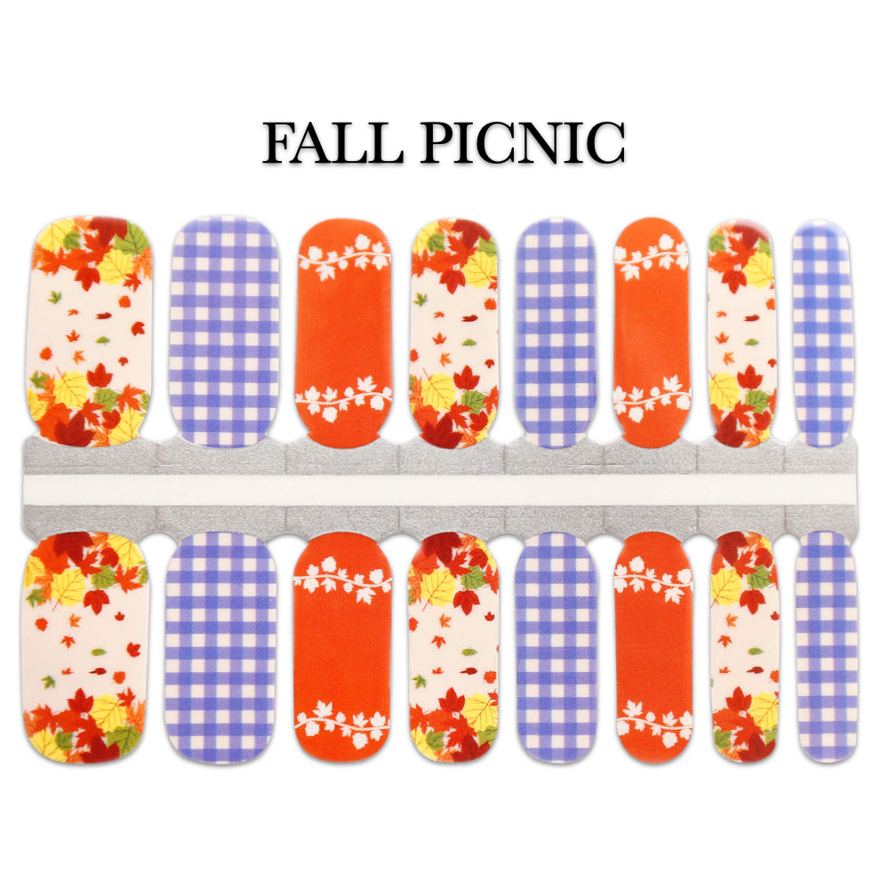 Nail Wrap - Fall Picnic