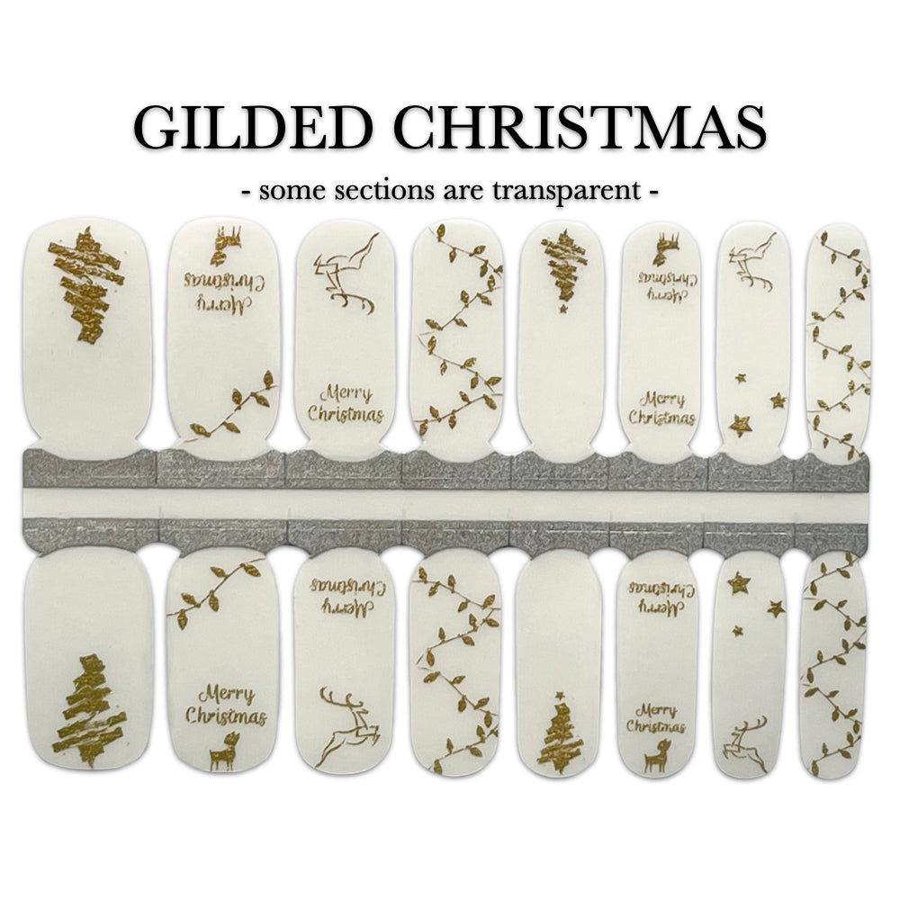 Nail Wrap - Gilded Christmas
