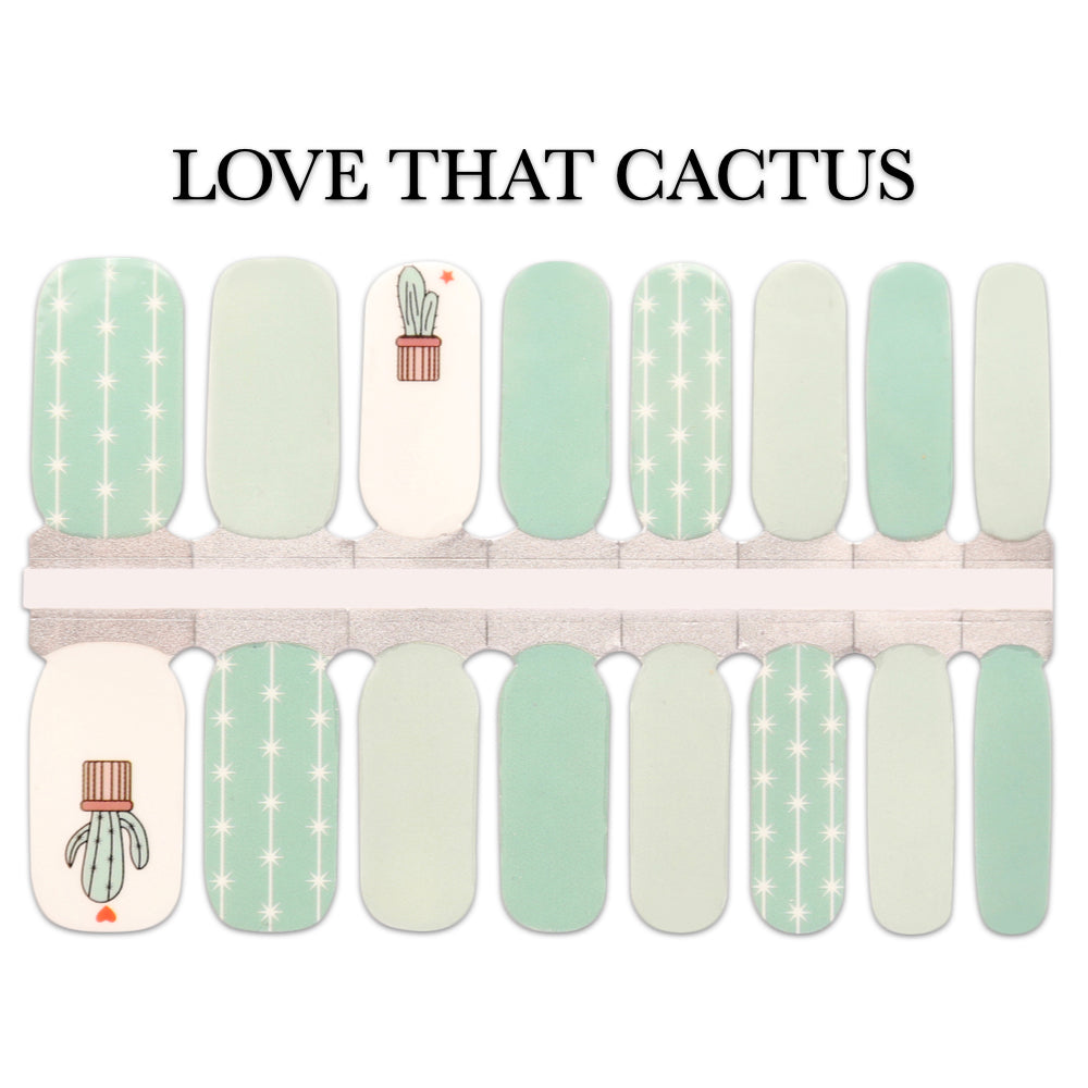 Nail Wrap - Love that Cactus