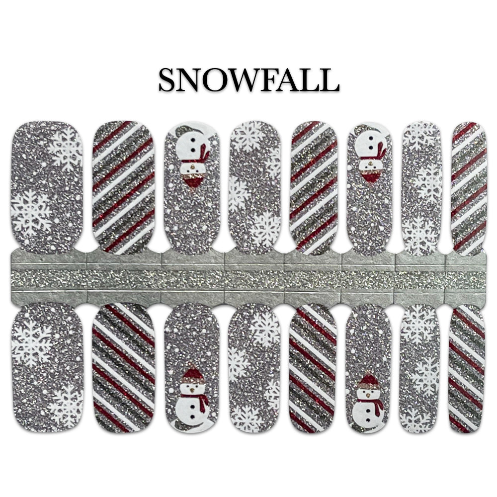 Nail Wrap - Snowfall