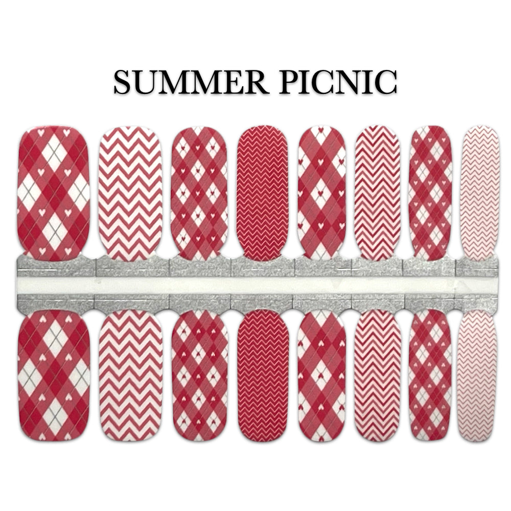 Nail Wrap - Summer Picnic