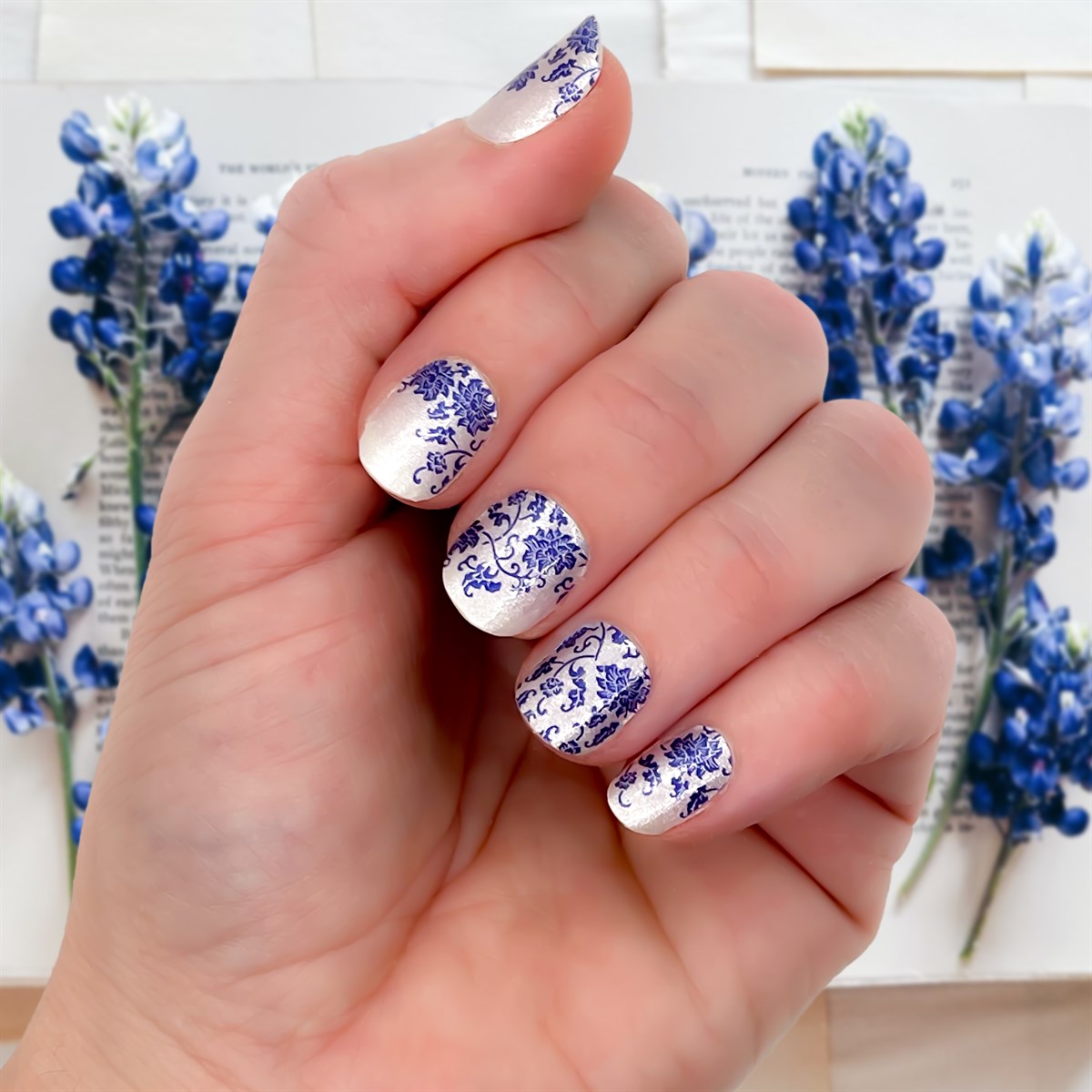 Nail Wrap Wildflowers Salted Avenue