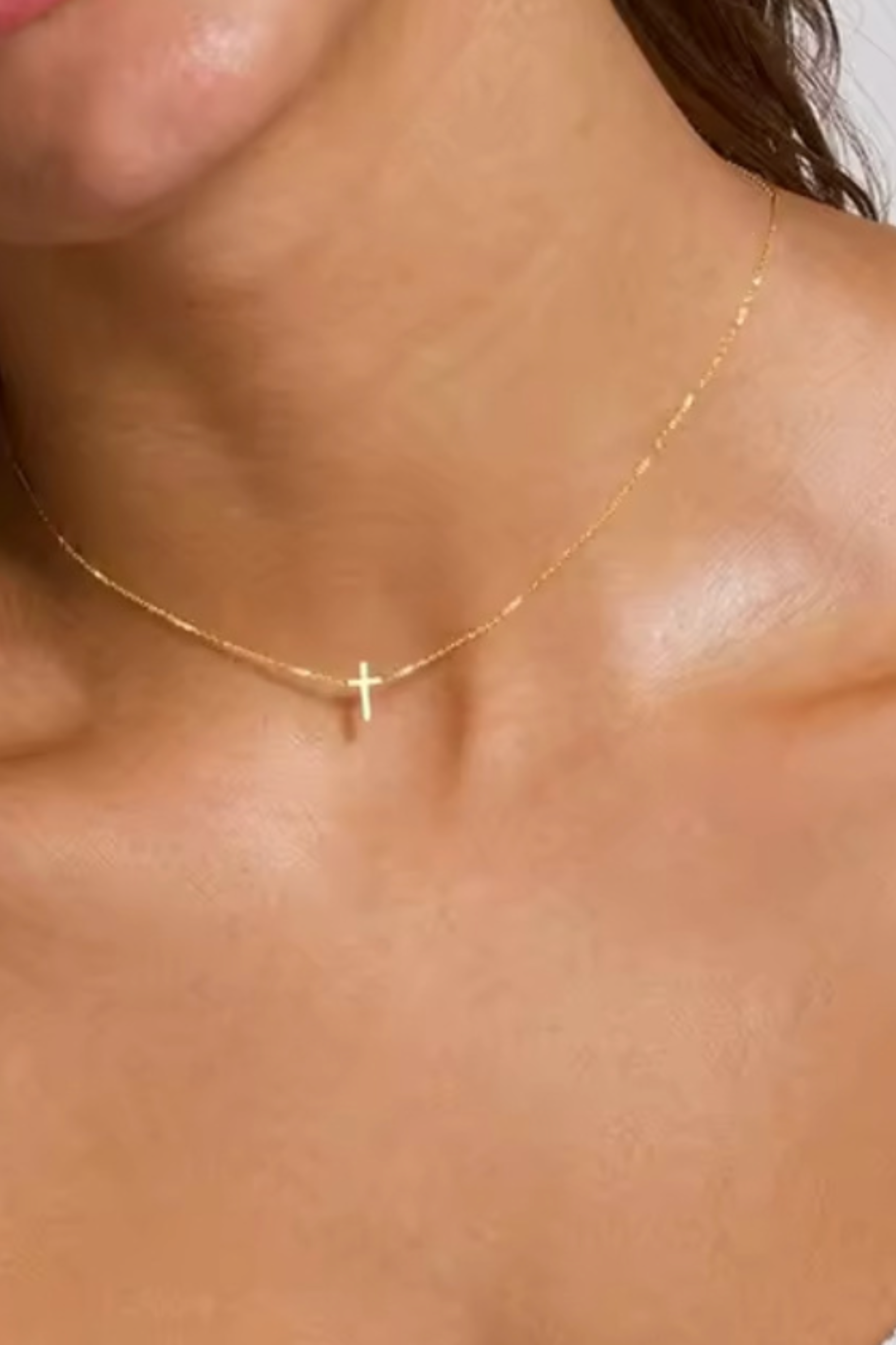 Mini Cross Necklace