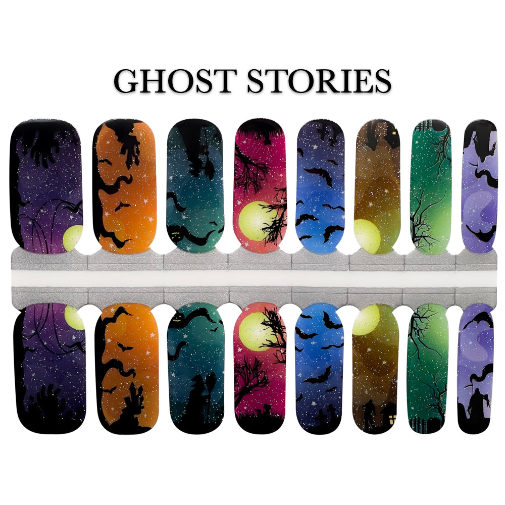 Nail Wrap - Ghost Stories