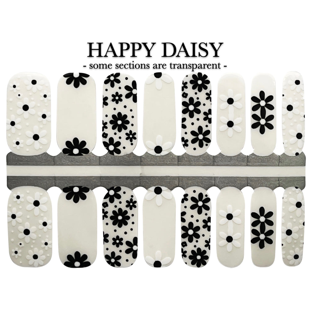 Nail Wrap - Happy Daisy