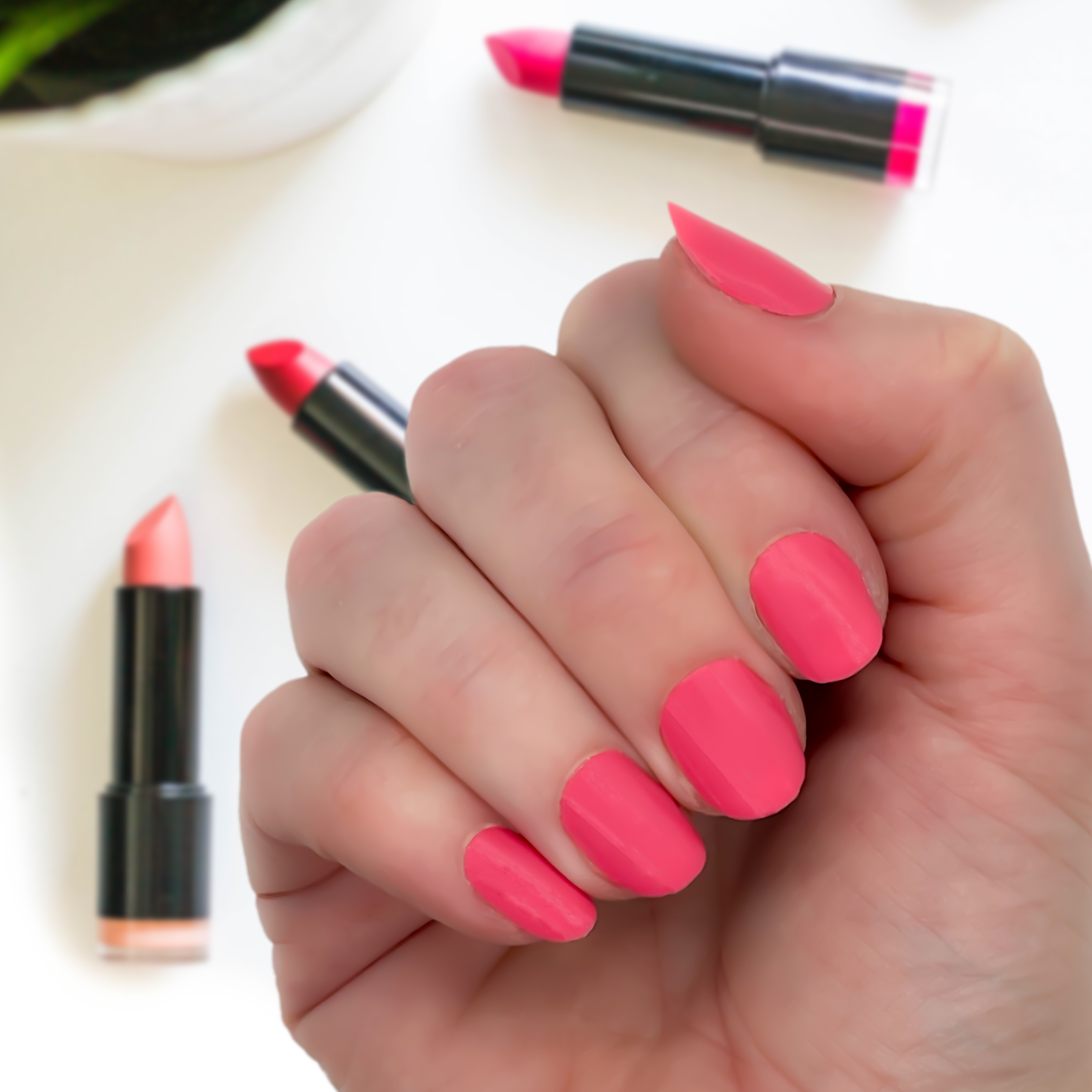Nail Wrap - Lipstick Pink