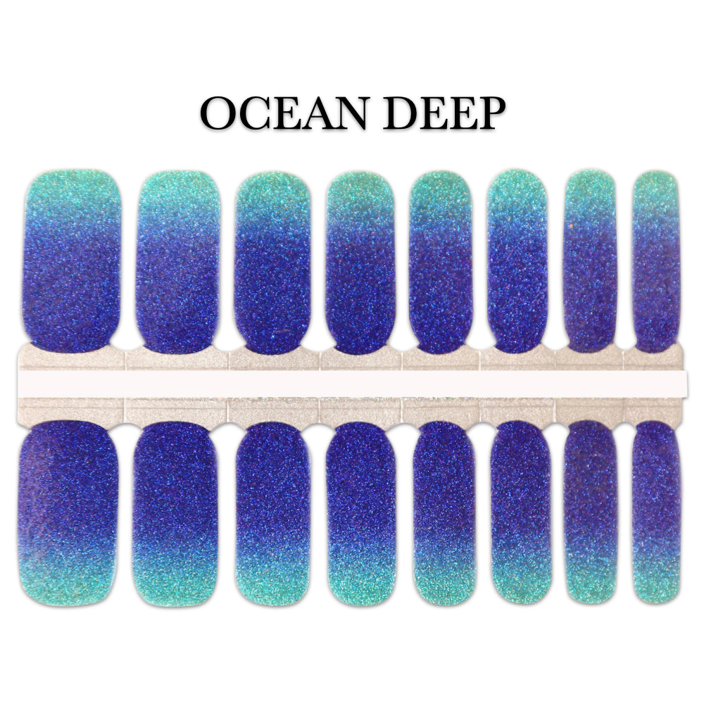Nail Wrap - Ocean Deep