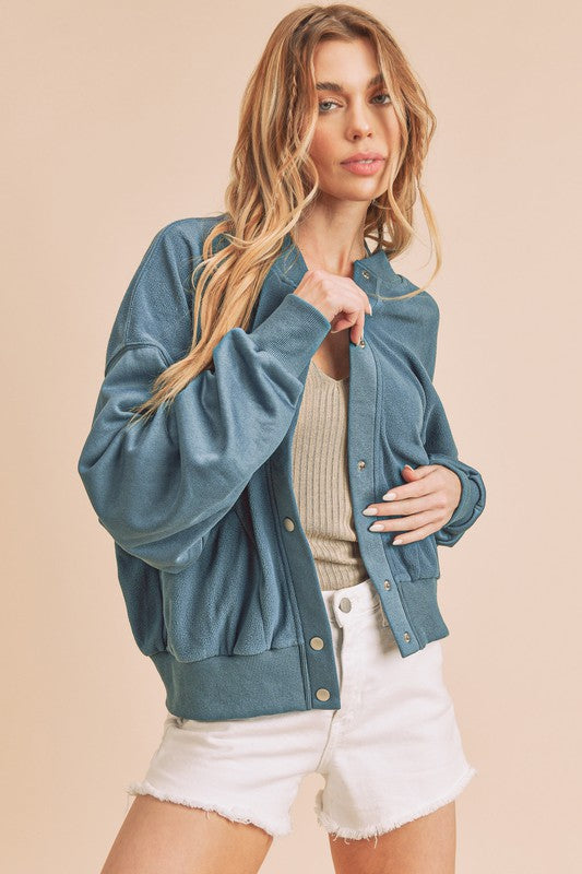 Bomber Jacket | 5 colors - All Sales Final