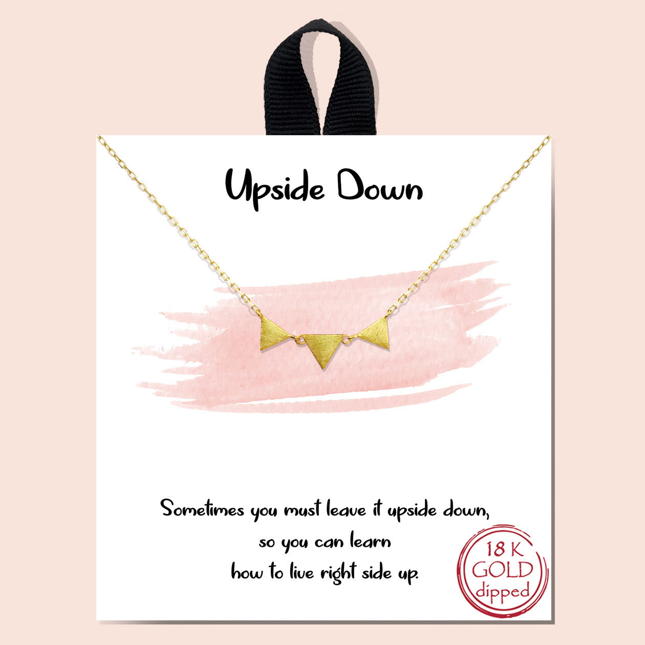 Necklace with Inspo card - Gold - Many Styles - All Sales Final