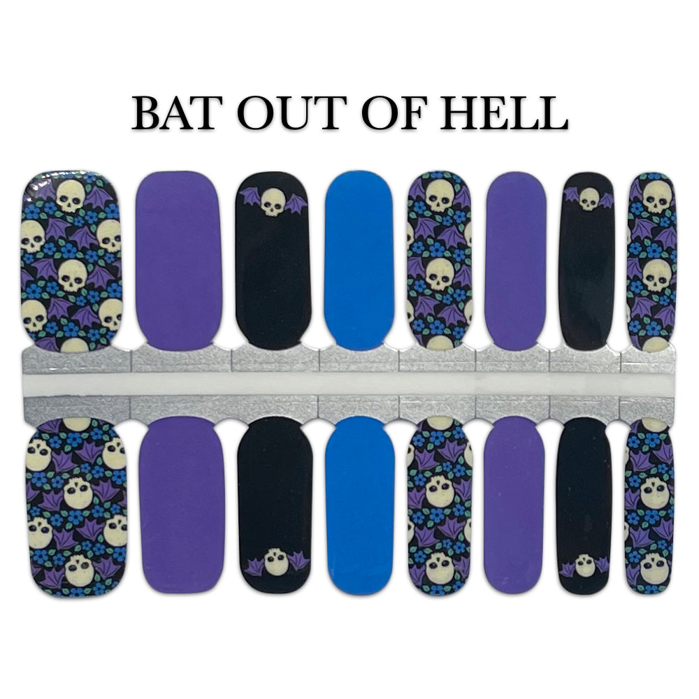 Nail Wrap - Bat Out Of Hell