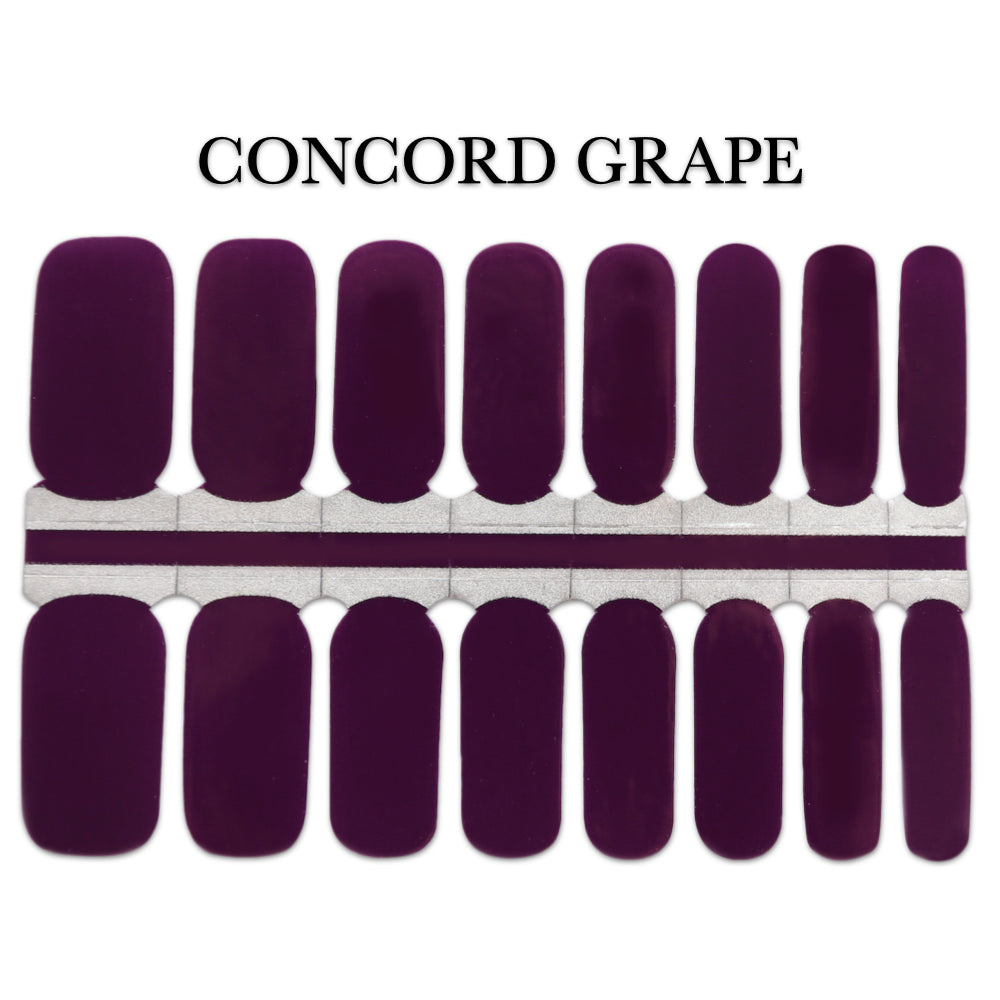 Nail Wrap - Concord Grape