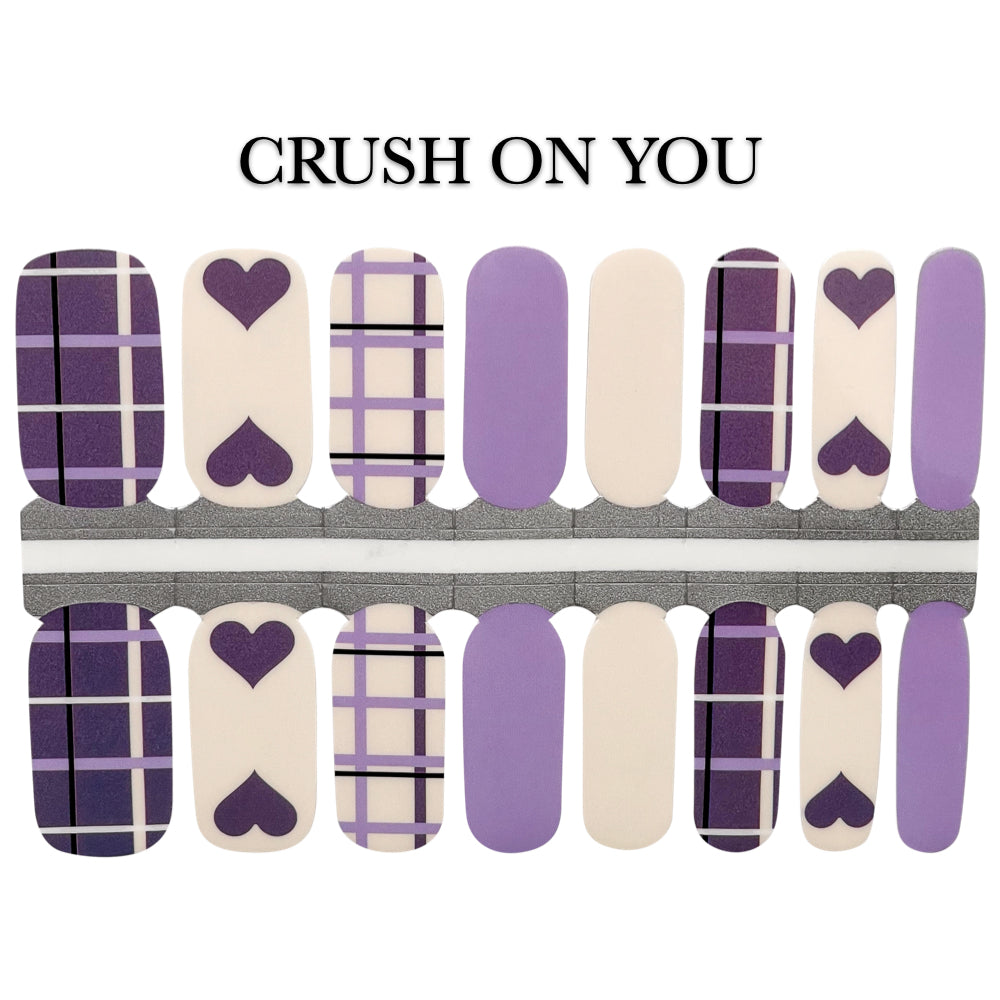 Nail Wrap - Crush On You