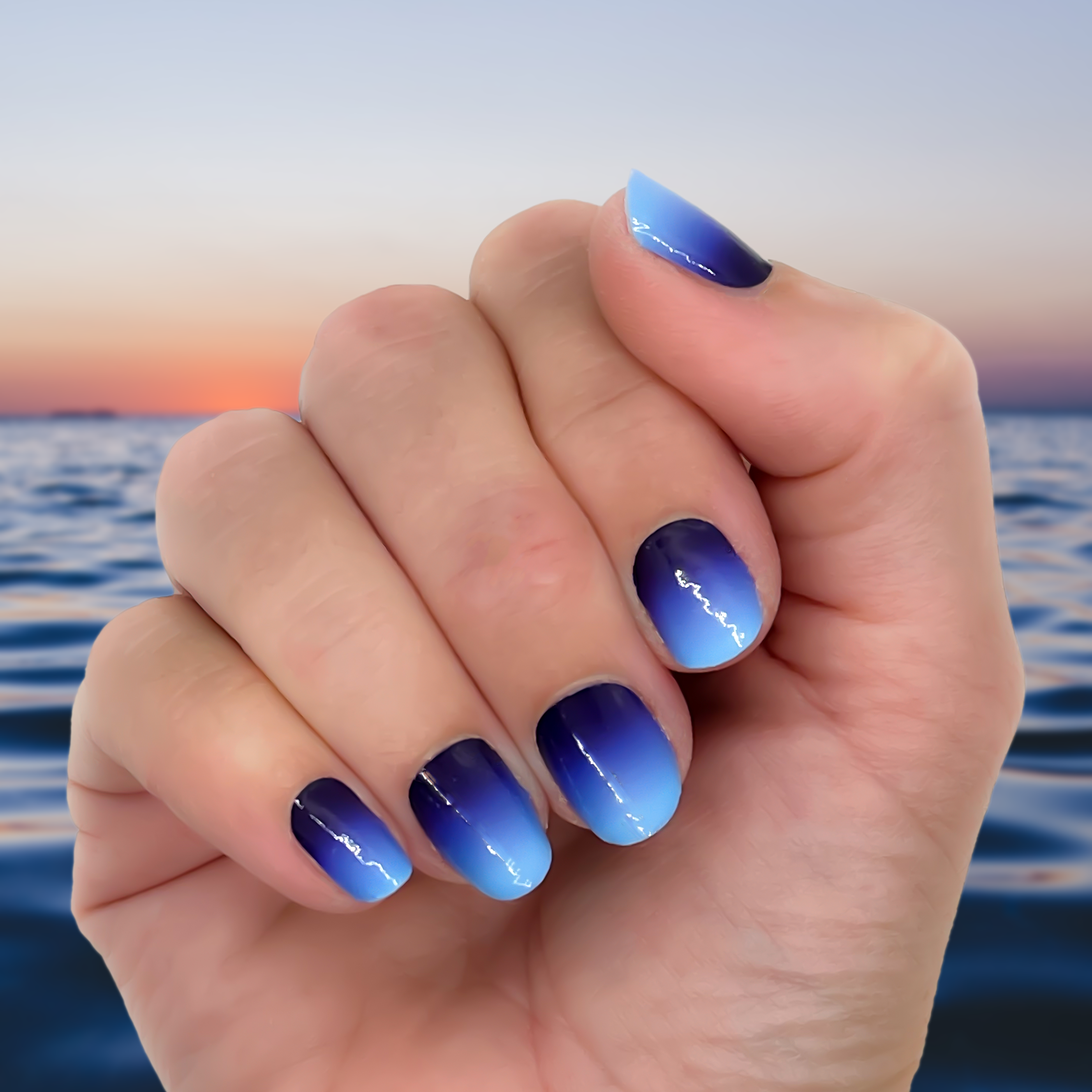 Nail Wrap - Deep Blue Sea