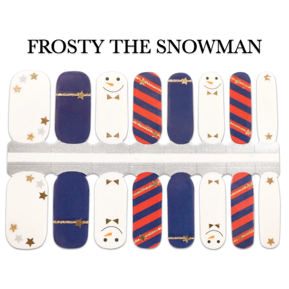 Nail Wrap - Frosty the Snowman