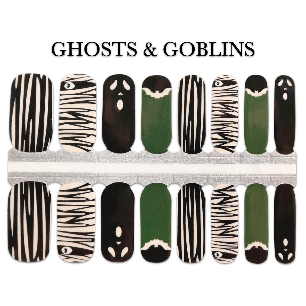 Nail Wrap - Ghosts & Goblins
