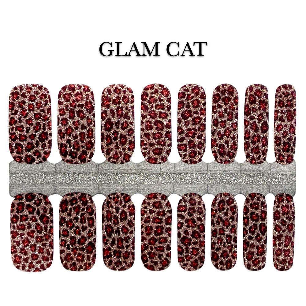 Nail Wrap - Glam Cat