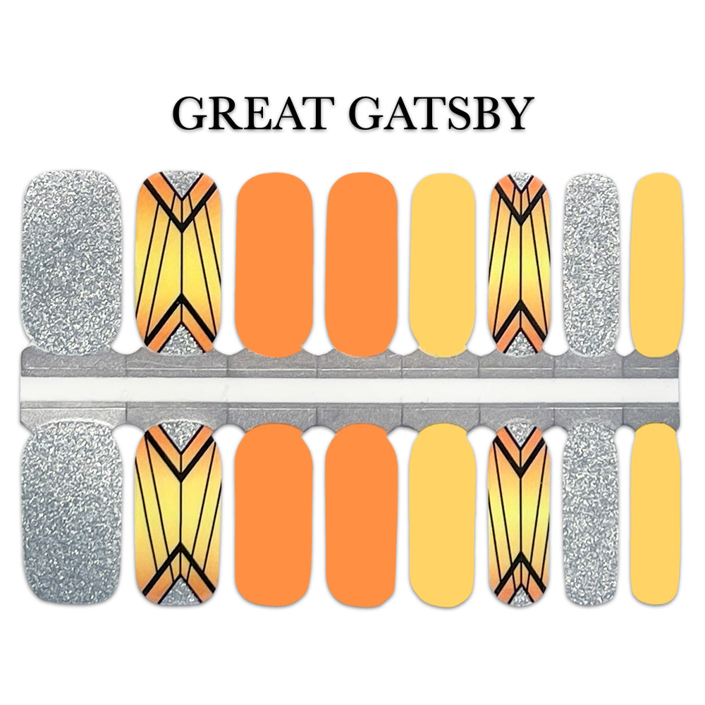 Nail Wrap - Great Gatsby