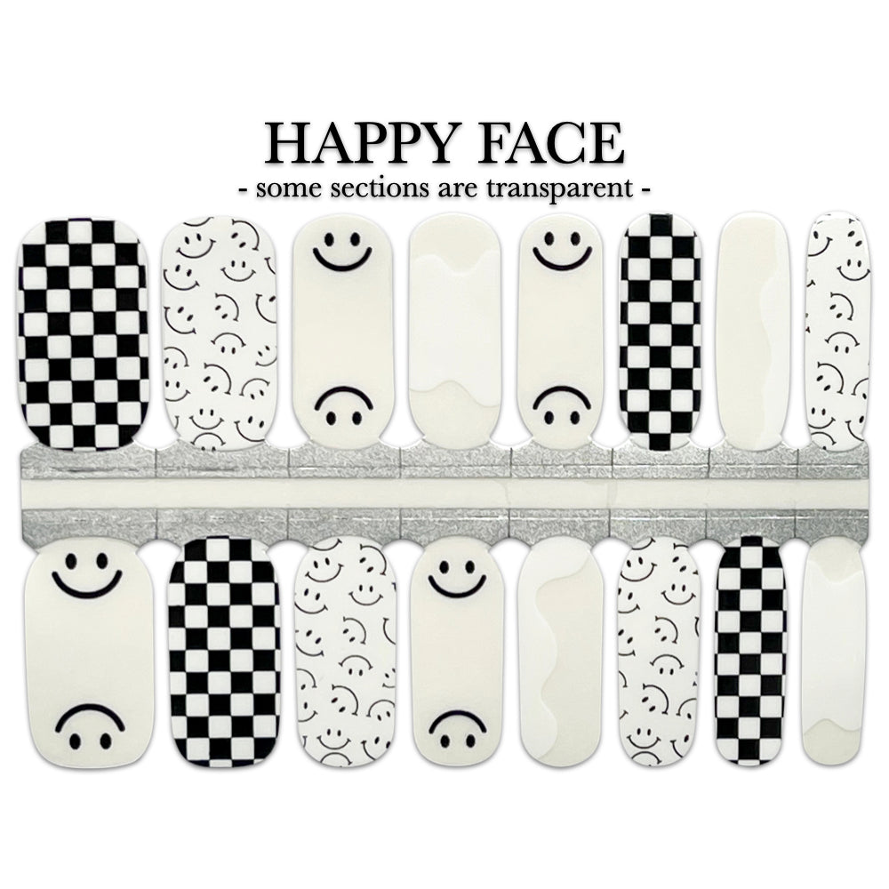 Nail Wrap - Happy Face