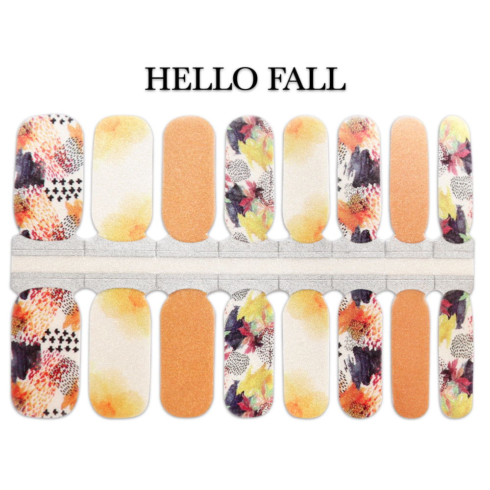 Nail Wrap - Hello Fall