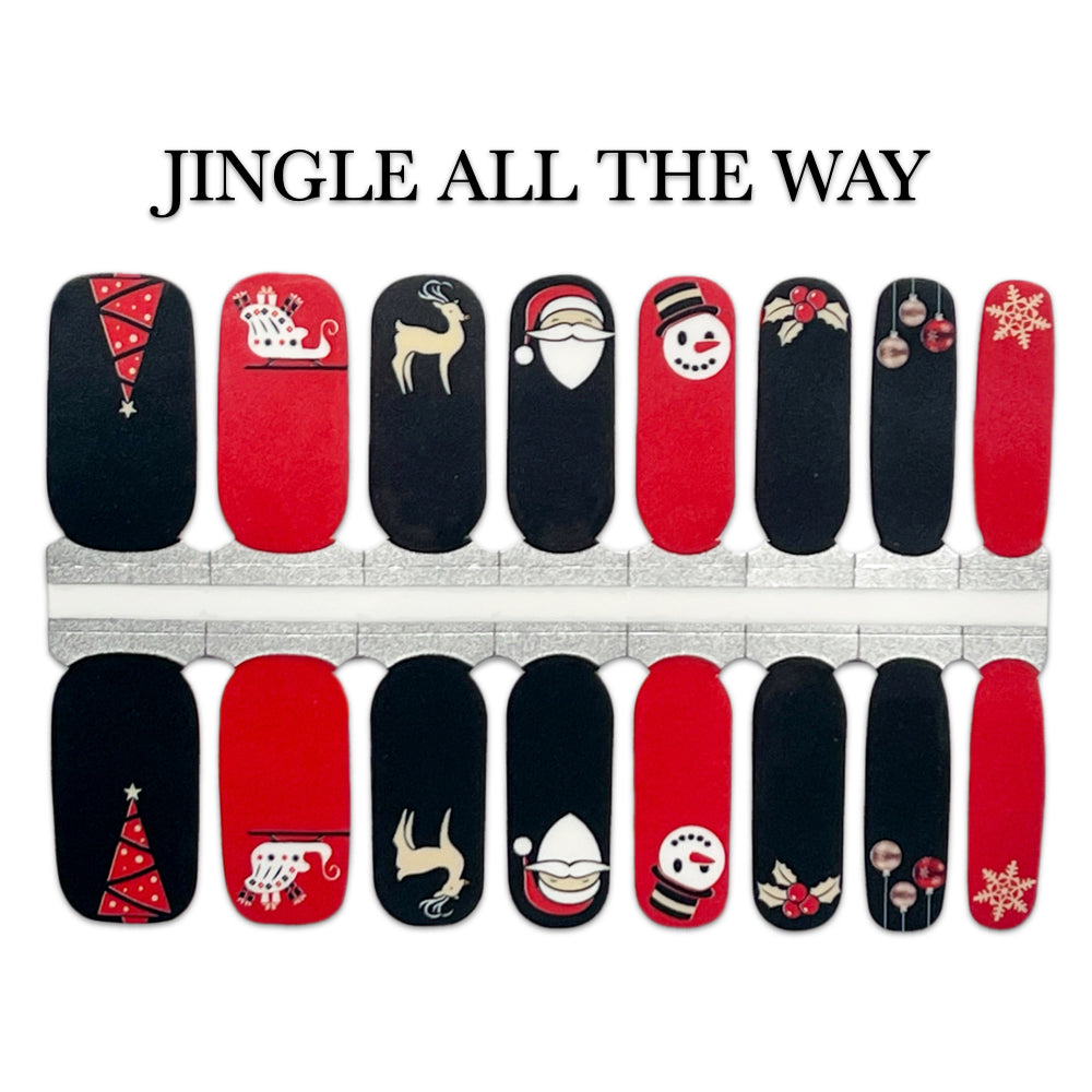 Nail Wrap - Jingle All The Way