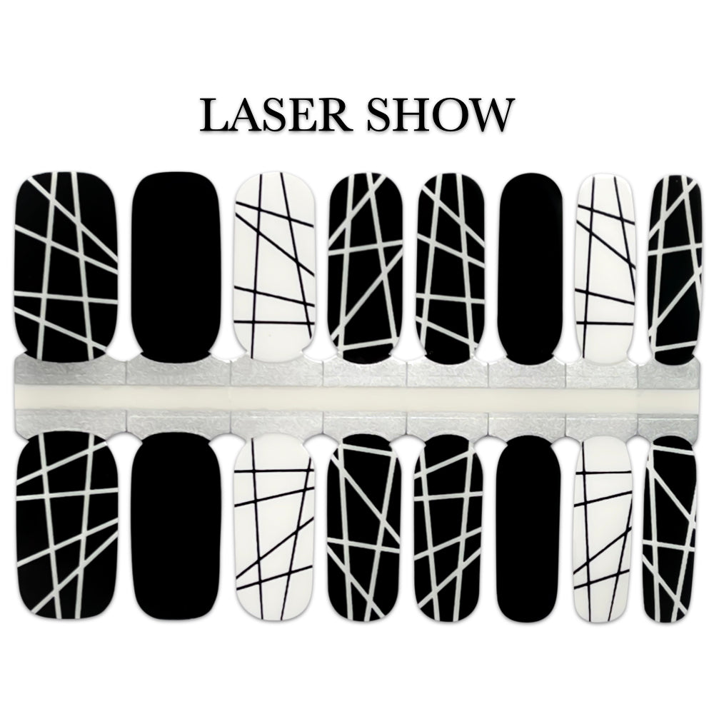 Nail Wrap - Laser Show