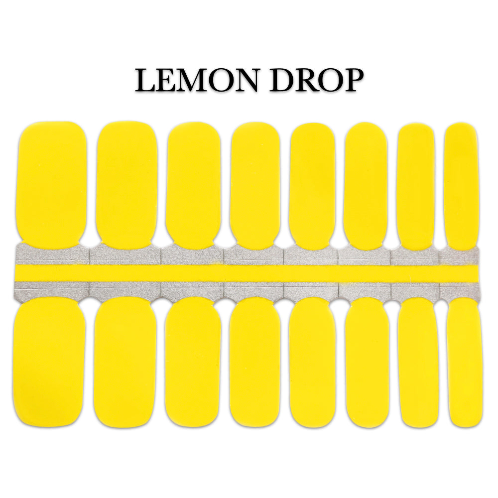 Nail Wrap - Lemon Drop