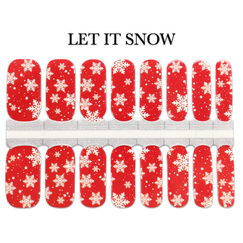 Nail Wrap - Let it Snow