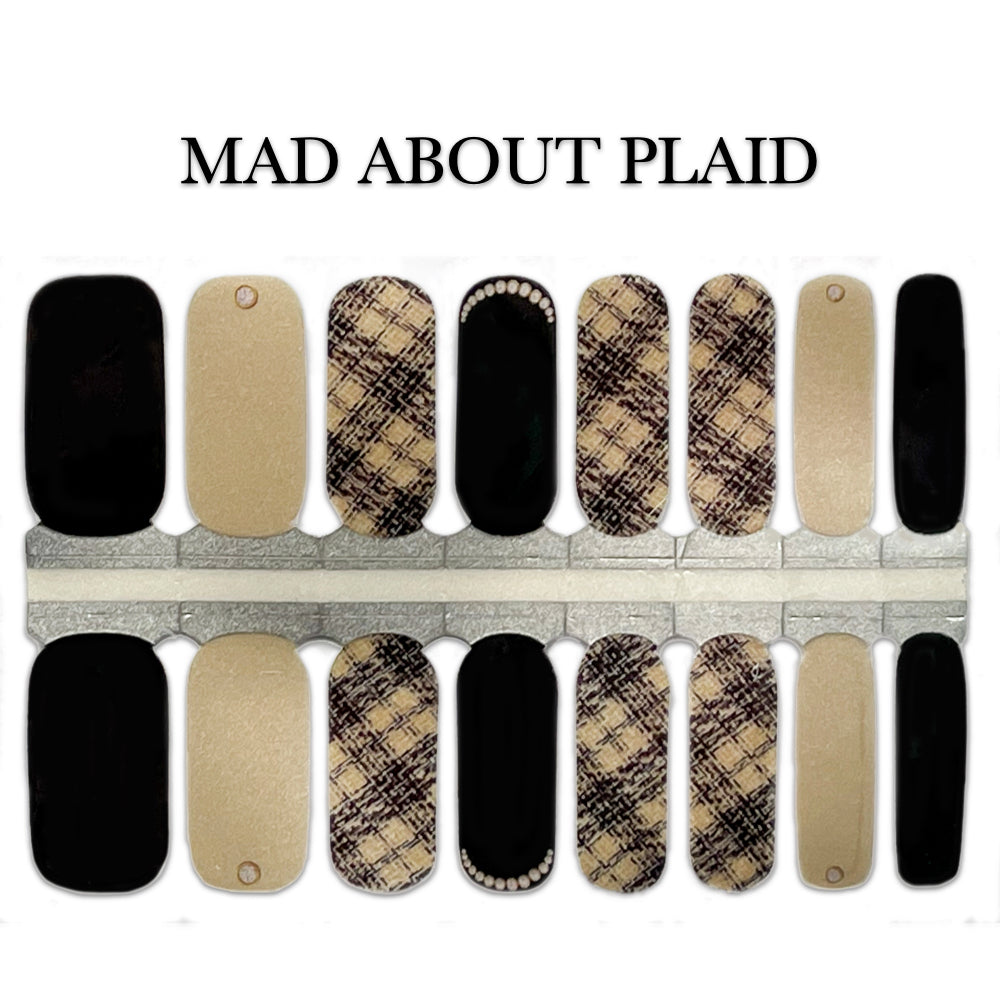 Nail Wrap - Mad About Plaid