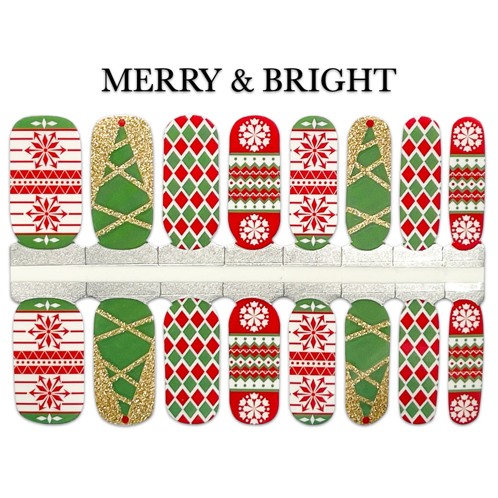 Nail Wrap - Merry & Bright