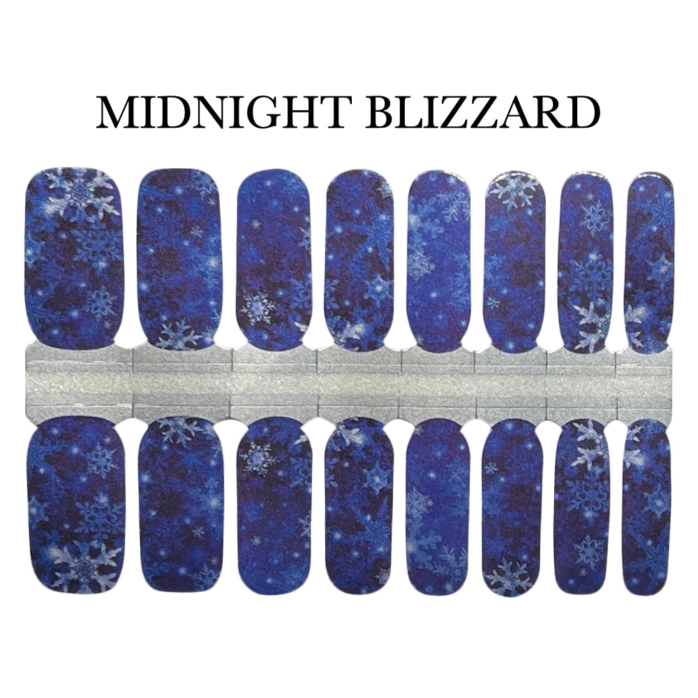 Nail Wrap - Midnight Blizzard
