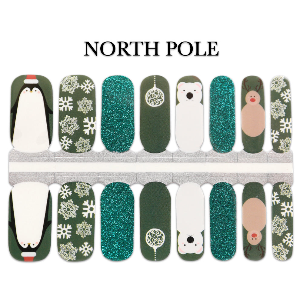 Nail Wrap - North Pole