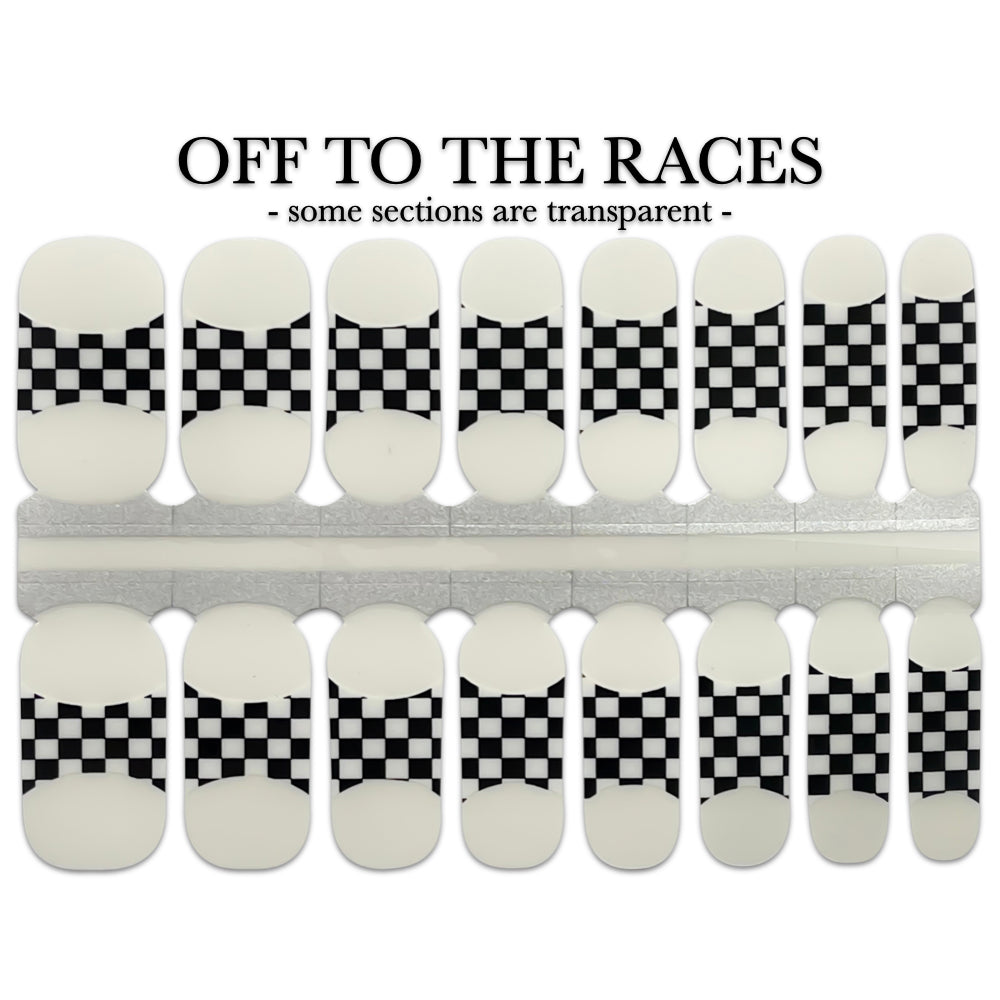 Nail Wrap - Off To The Races