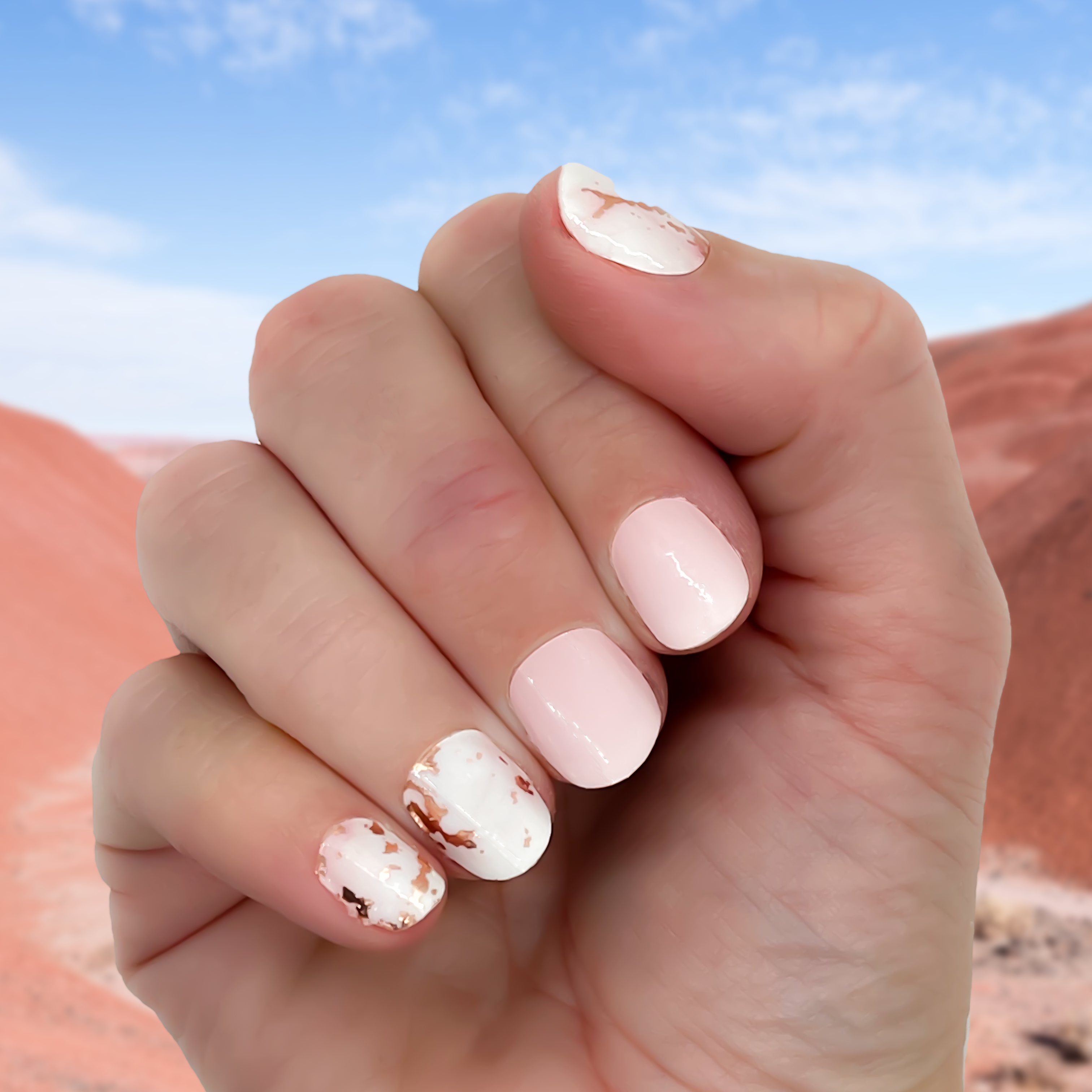 Nail Wrap - Pink Desert