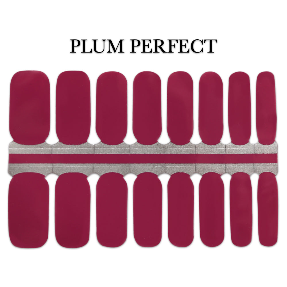 Nail Wrap - Plum Perfect