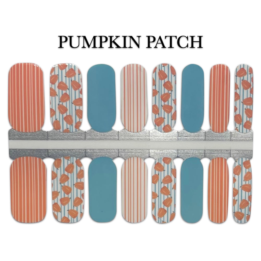 Nail Wrap - Pumpkin Patch
