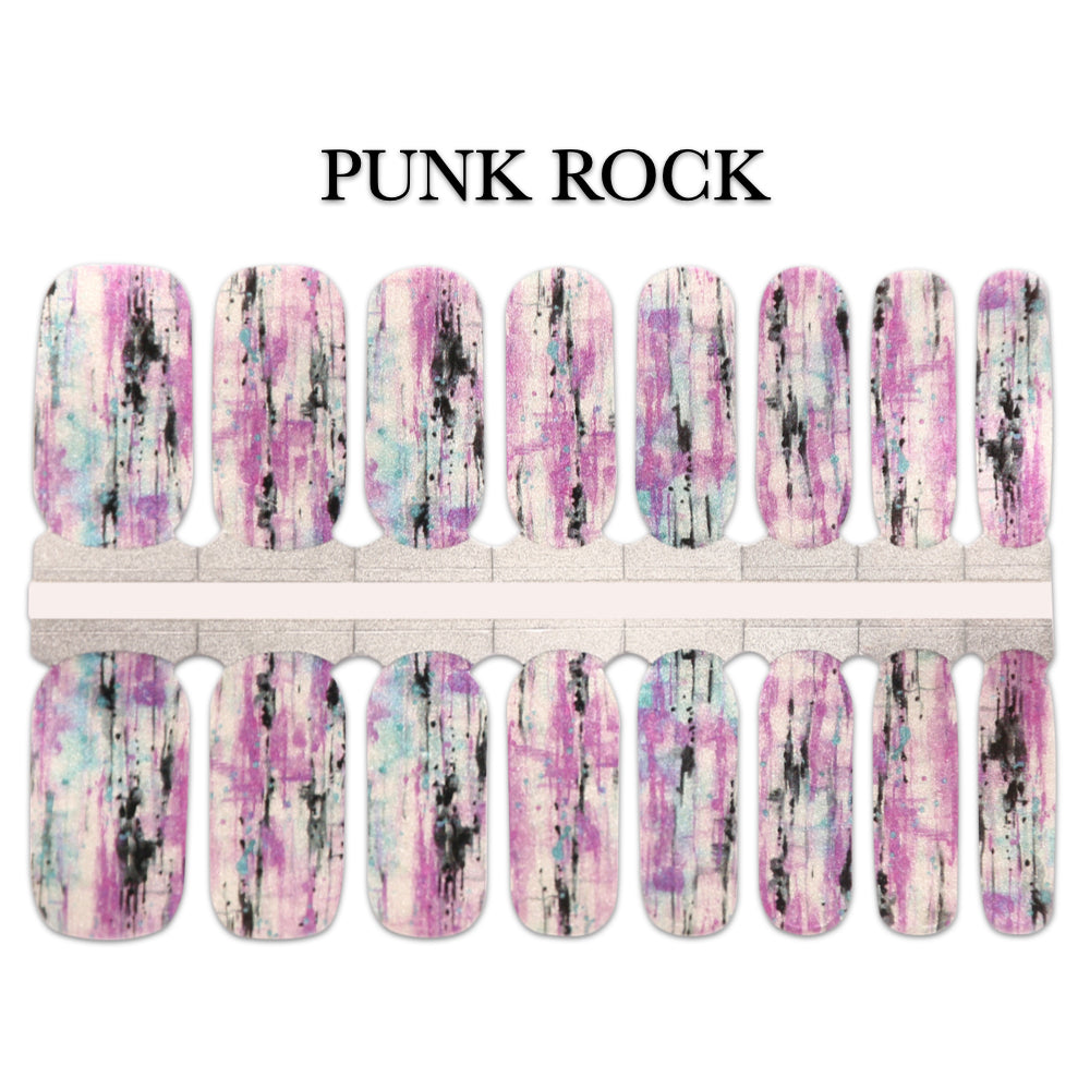 Nail Wrap - Punk Rock