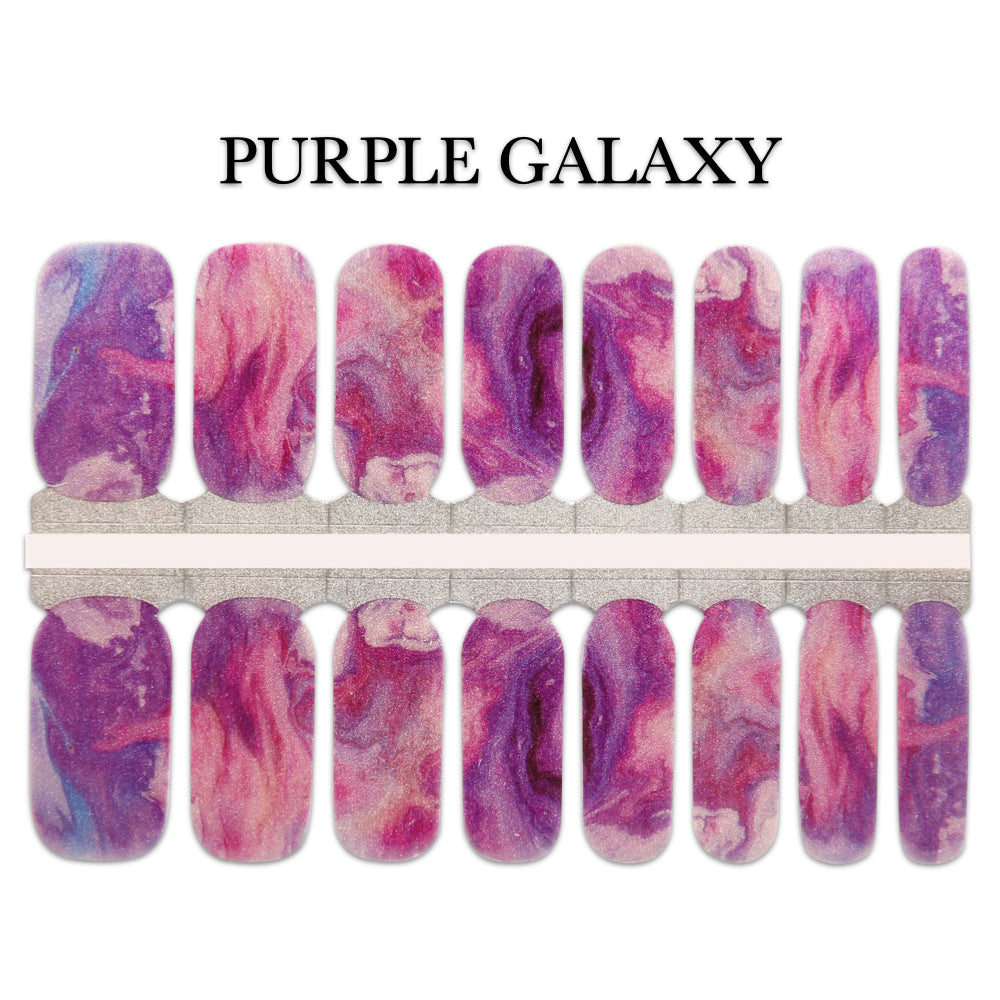 Nail Wrap - Purple Galaxy