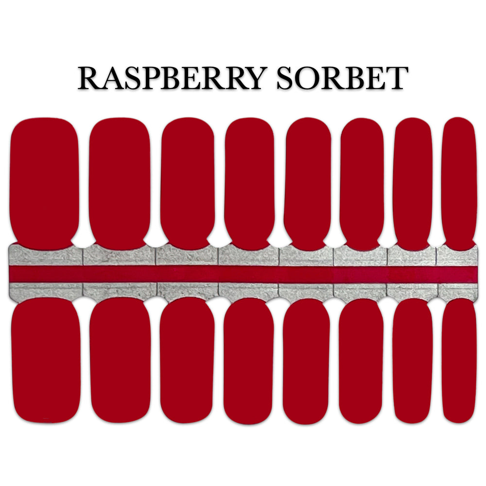 Nail Wrap - Raspberry Sorbet