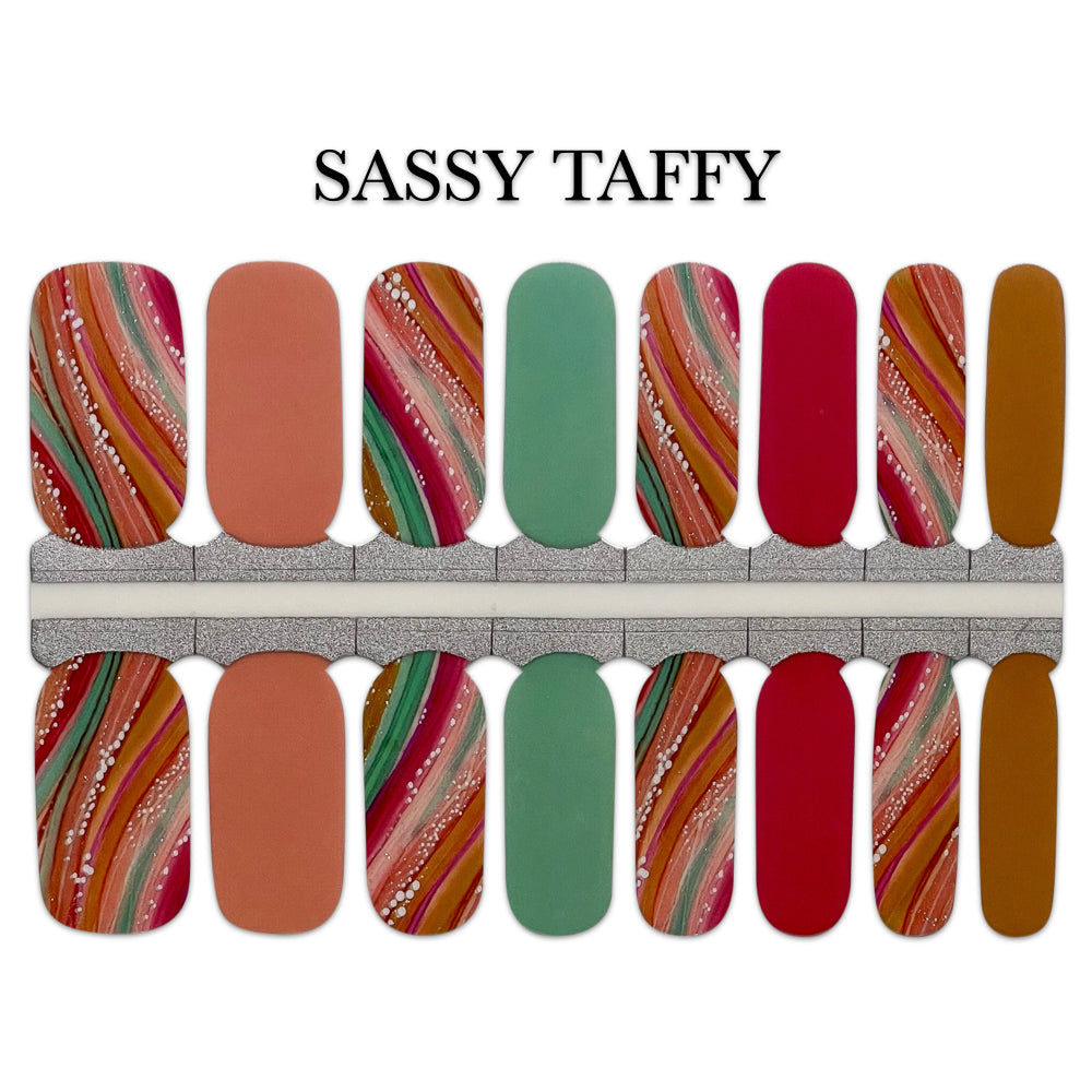 Nail Wrap - Sassy Taffy
