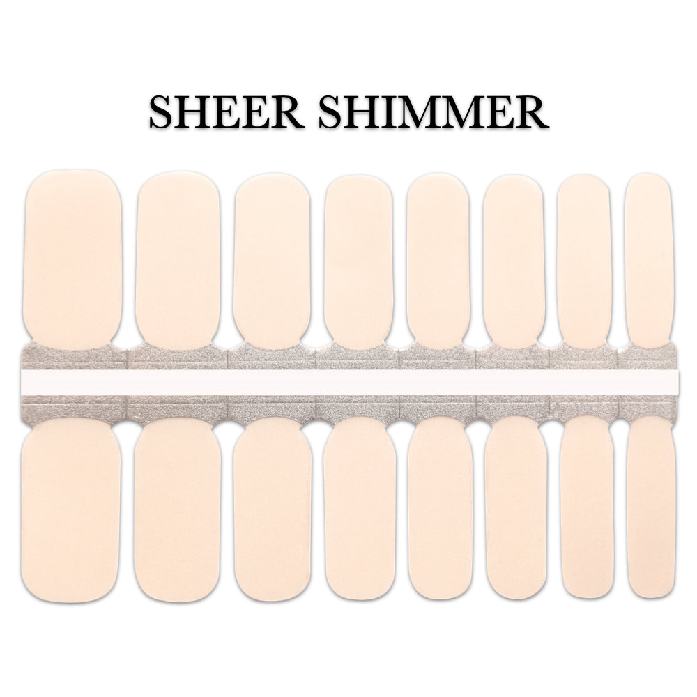 Nail Wrap - Sheer Shimmer