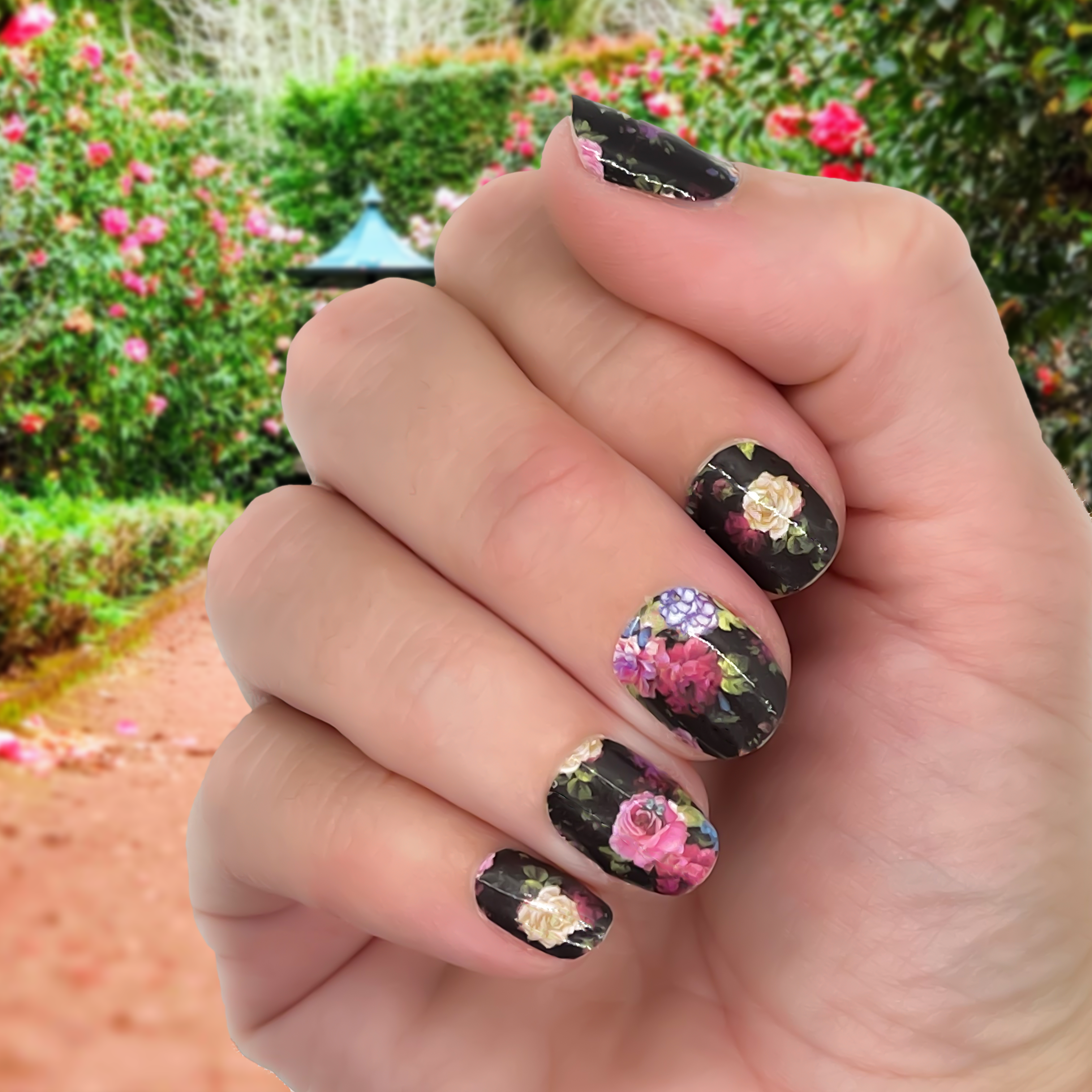 Nail Wrap - Smell The Roses