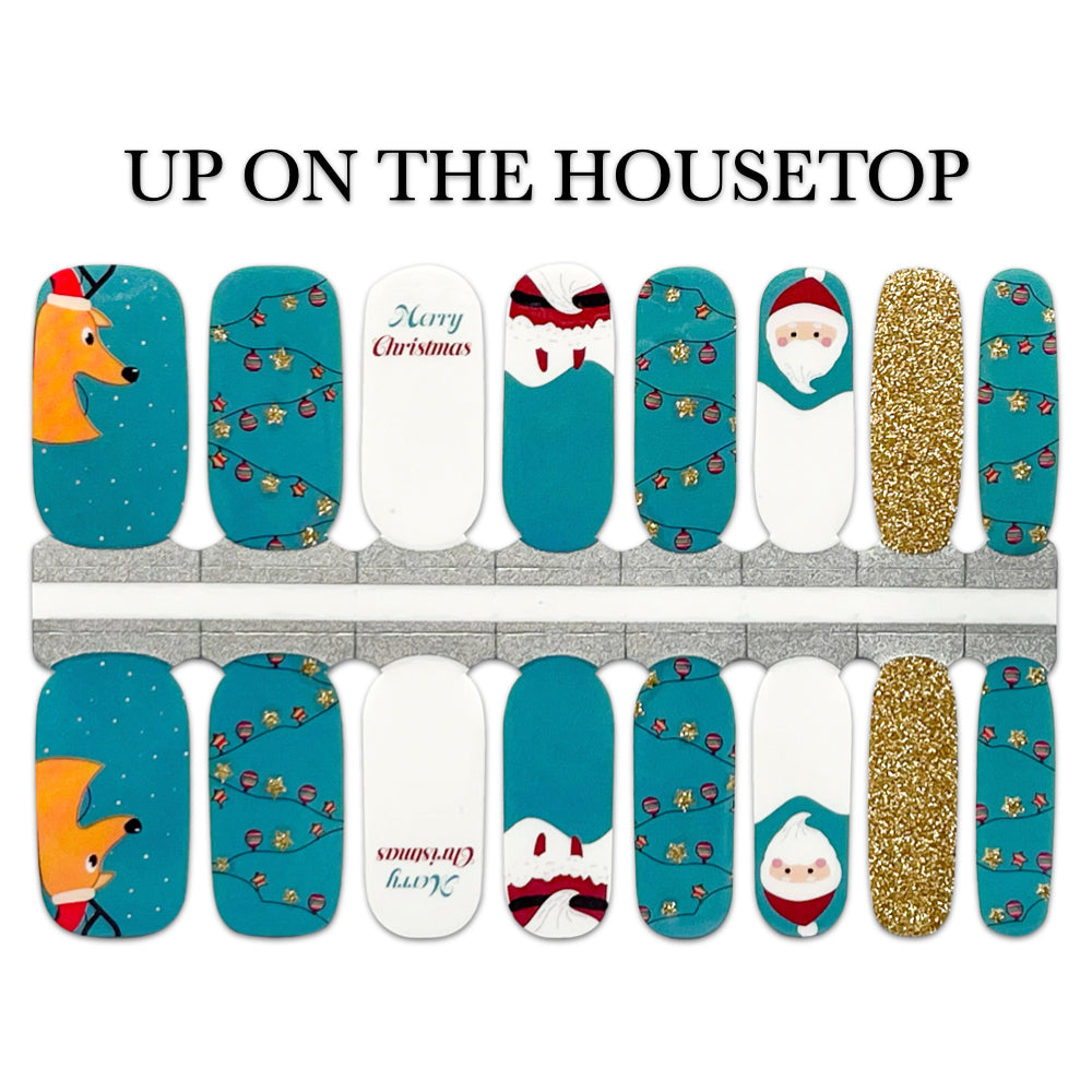 Nail Wrap - Up On The Housetop